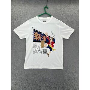 One Piece Luffy D Monke Super Elastic Punch Anime Tee‎ Adult Large NWT